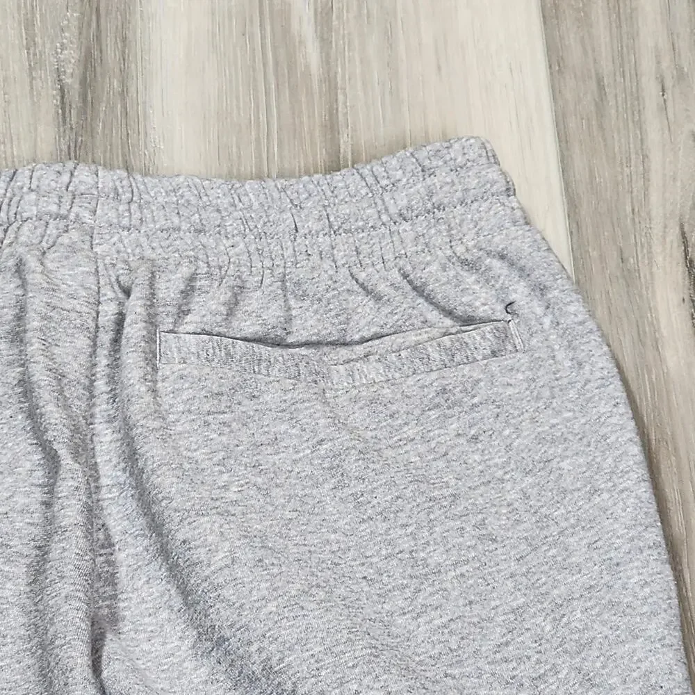 Adidas Pants Men's Small Gray Essentials Fleece Regular Tapered